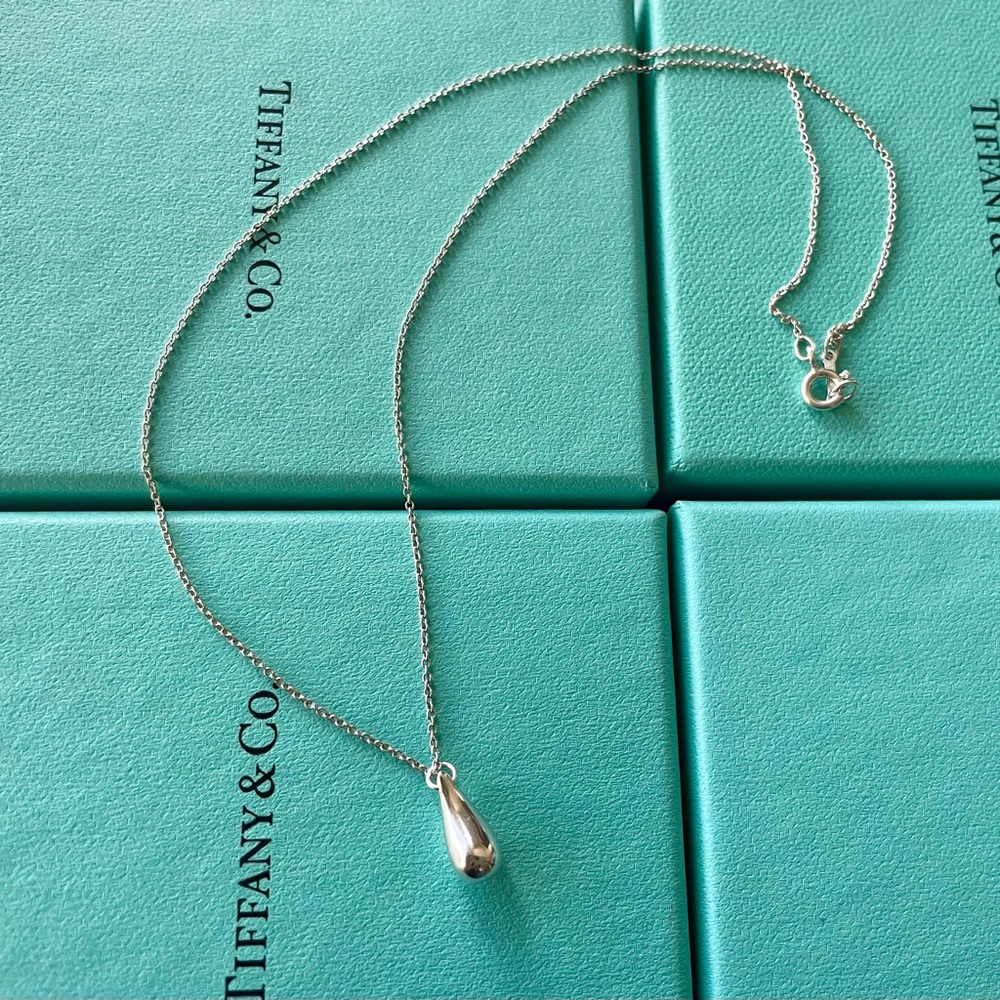 Tiffany and Co. Tear Drop Necklace - Picture 5 of 14